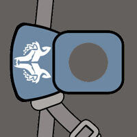 Shoulder Cloth Recon Wolfpack Style- CAC