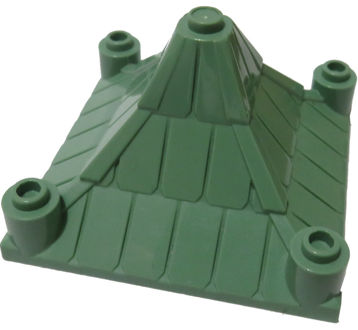 Roof Piece 6x6x3 Peaked, Part# 30614