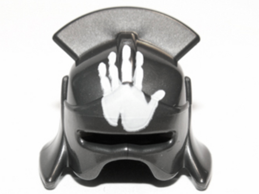 Uruk-hai Helmet, With White Handprint, Part# 10051pb01