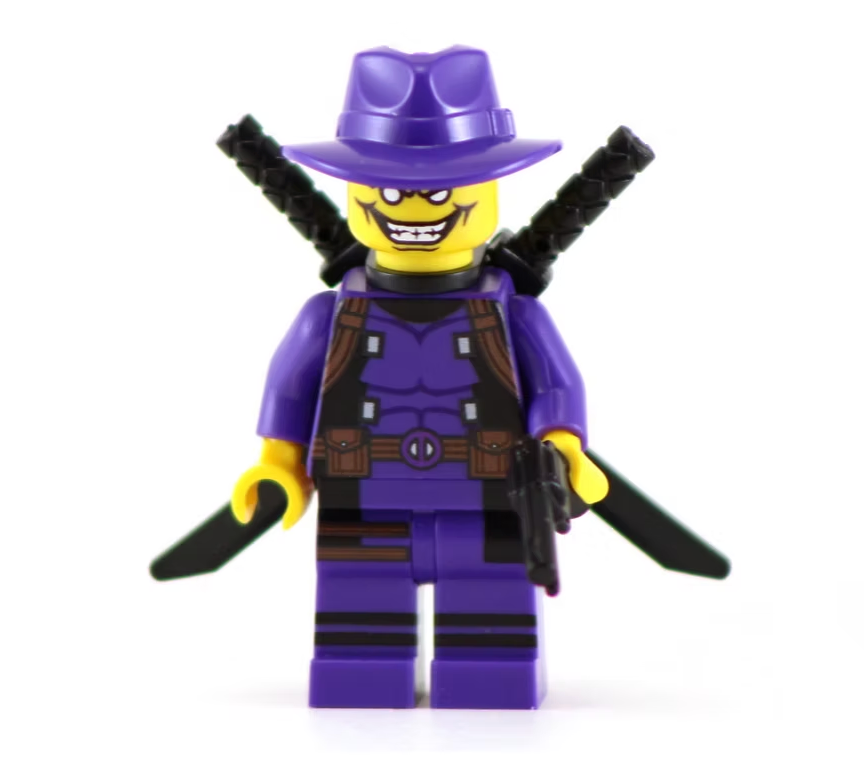 PURPLECAP MERCPOOL Custom Printed Marvel Minifigure