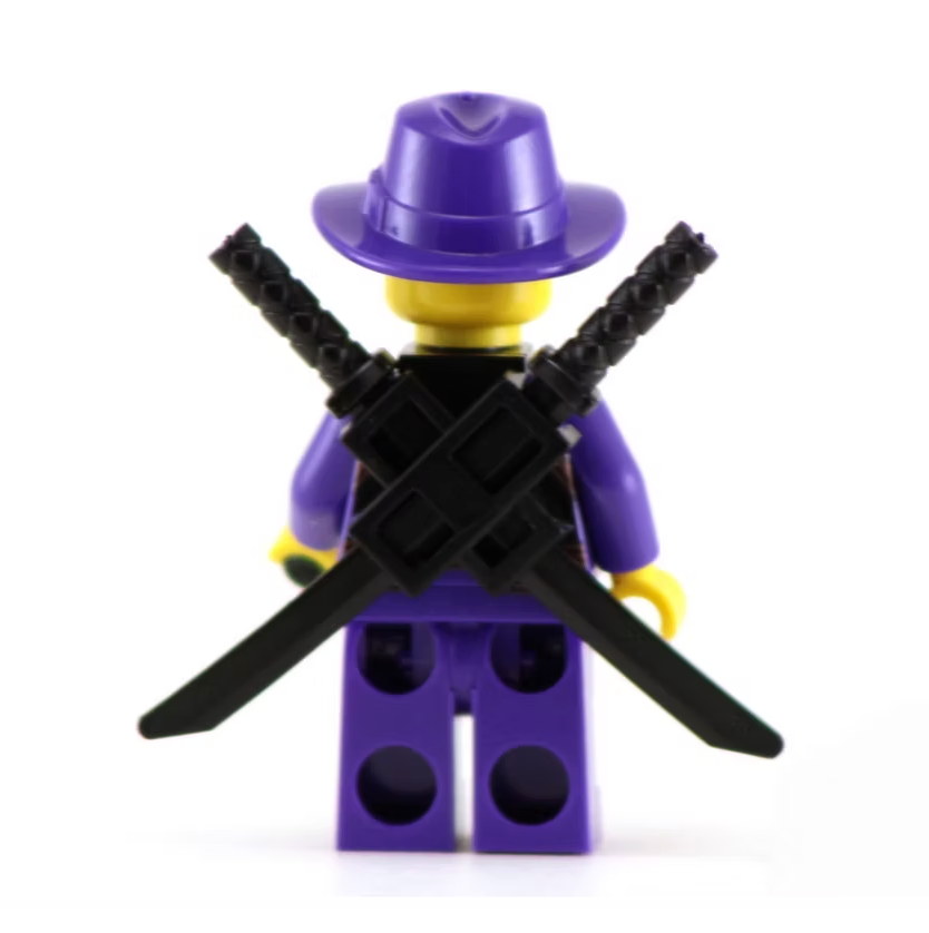 PURPLECAP MERCPOOL Custom Printed Marvel Minifigure