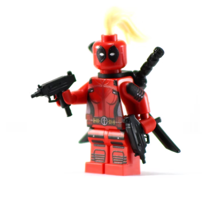LADY MERCPOOL Custom Printed Marvel Minifigure
