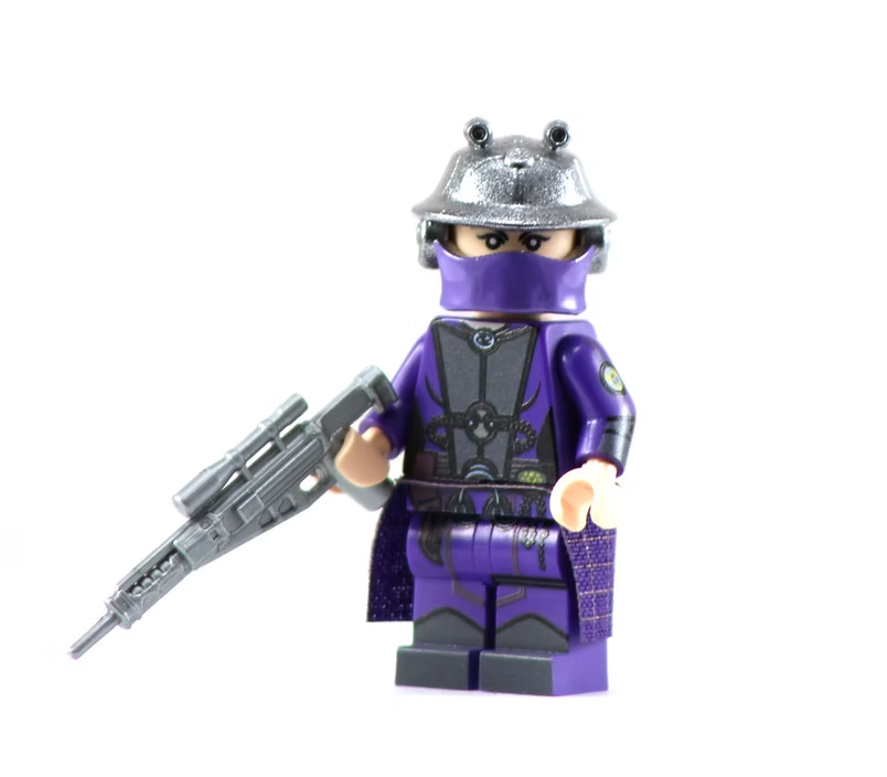 ZAM Bounty Hunter HUMAN Custom Printed SW Minifigure
