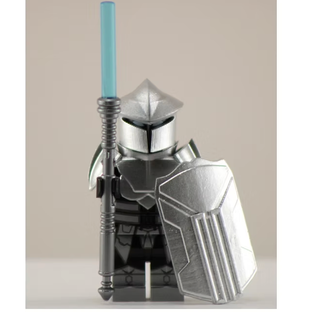 ZCOOL SILVER KNIGHT Custom Printed SW Minifigure