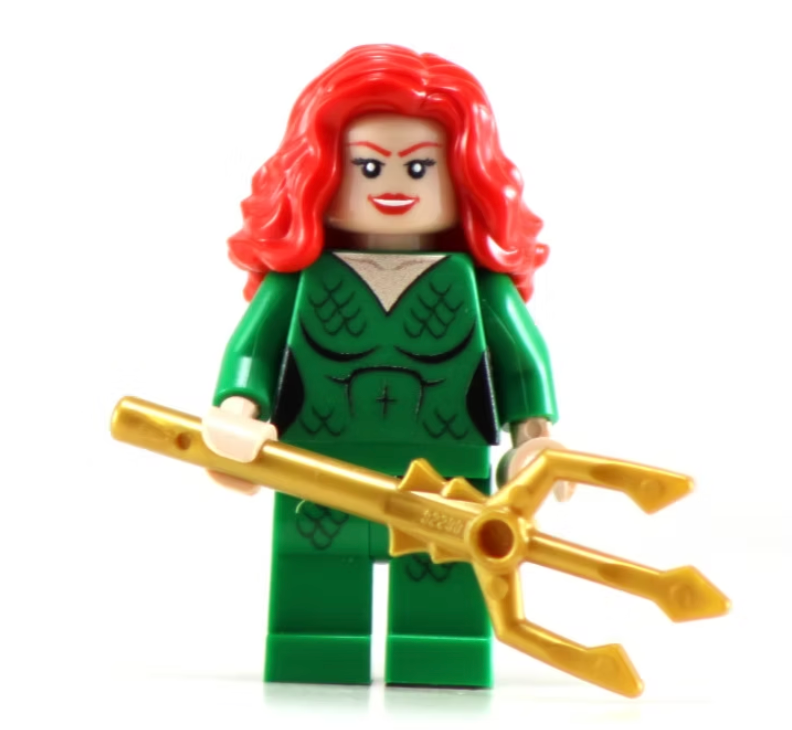 QUEEN OF ATLANTIS Custom Printed DC Minifigure