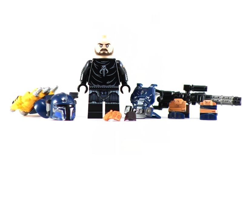 Paz Vizla Star Wars Custom Printed Minifigure