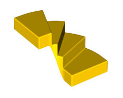 Stairs 6x6x4 Curved, Part# 28466