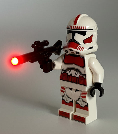 Blaster w/ Flashing LED Light, USB & DIY System, LW-57899