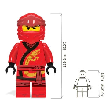 LEGO NINJAGO LEGACY KAI 300% SCALE MINIFIGURE LED TORCH FLASHLIGHT