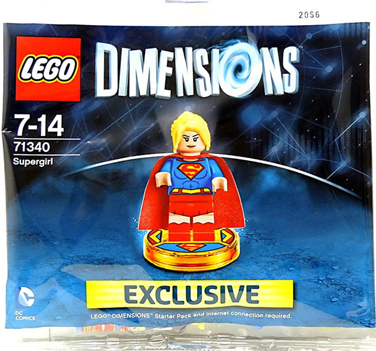 Supergirl polybag, 71340