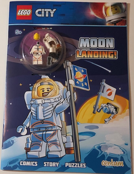 LEGO® City - Moon Landing (Softcover) Book w/ Minifig
