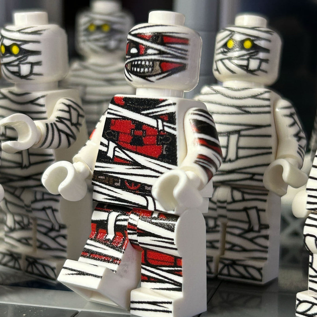 Mummypool Minifig made using LEGO parts