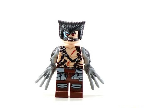 ANGRY CLAWS ROBOT Custom Printed Marvel Lego Minifigure