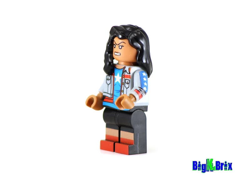 Miss America Custom Printed & Inspired Marvel Lego Minifigure