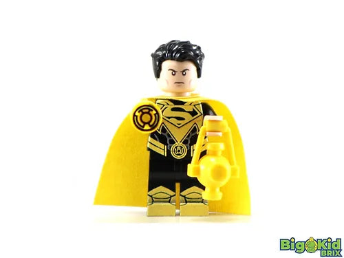SUPERIOR MAN YELLOW TORCH DC Custom Printed Minifigure