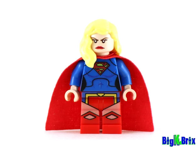 SUPERIOR GIRL 52 DC Custom Printed minifigure