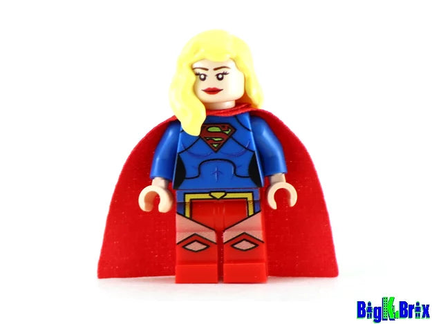 SUPERIOR GIRL 52 DC Custom Printed minifigure