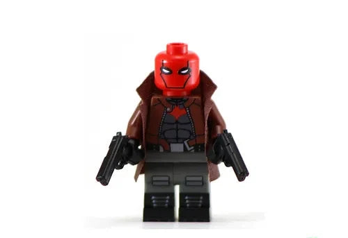 CRIMSON HOOD DC Custom Printed Lego Minifigure!