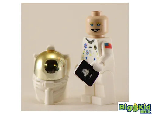 BUZZ ALDRIN American Hero Custom Printed on Lego Minifigure