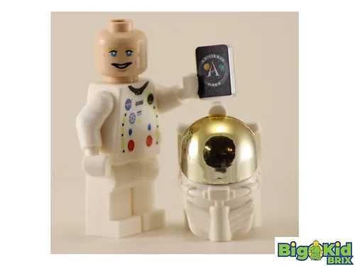 BUZZ ALDRIN American Hero Custom Printed on Lego Minifigure