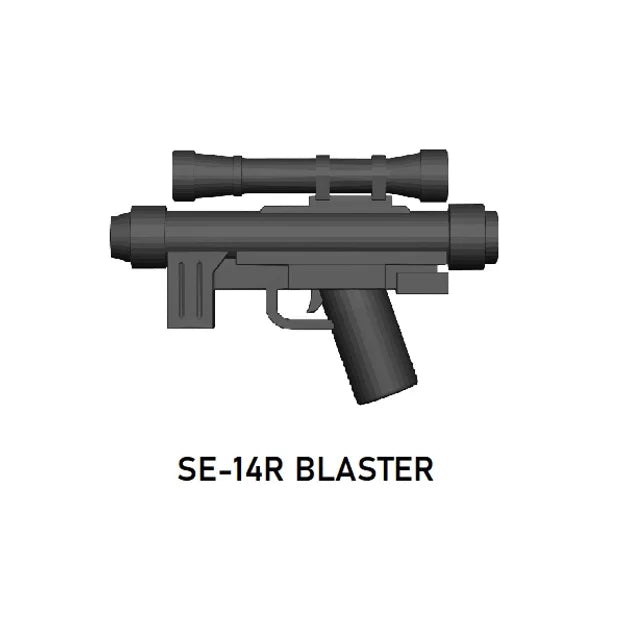 SE-14R Blaster for Lego Star Wars Minifigures