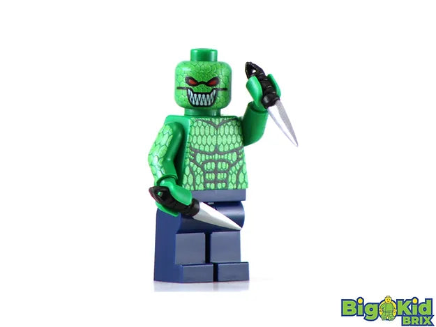 KILLER GATOR DC Custom Printed Lego Minifigure