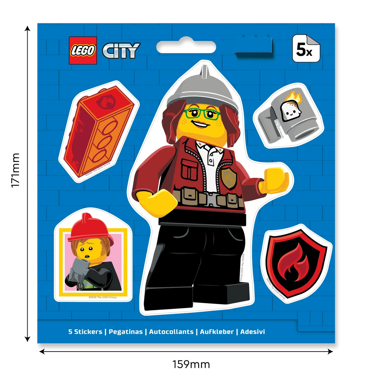 LEGO® City Sticker - Freya (53864)