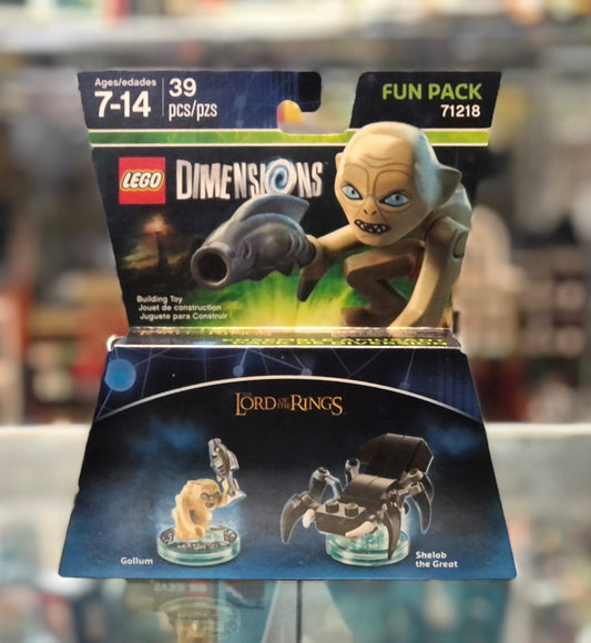 Fun Pack - The Lord of the Rings (Gollum and Shelob the Great), 71218