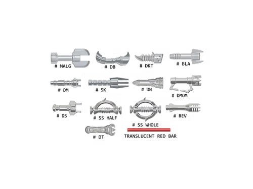 Space Villain Metallic Hilt Pack
