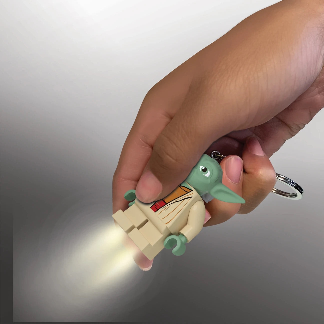 LEGO® Yoda Keychain LED Light 3”