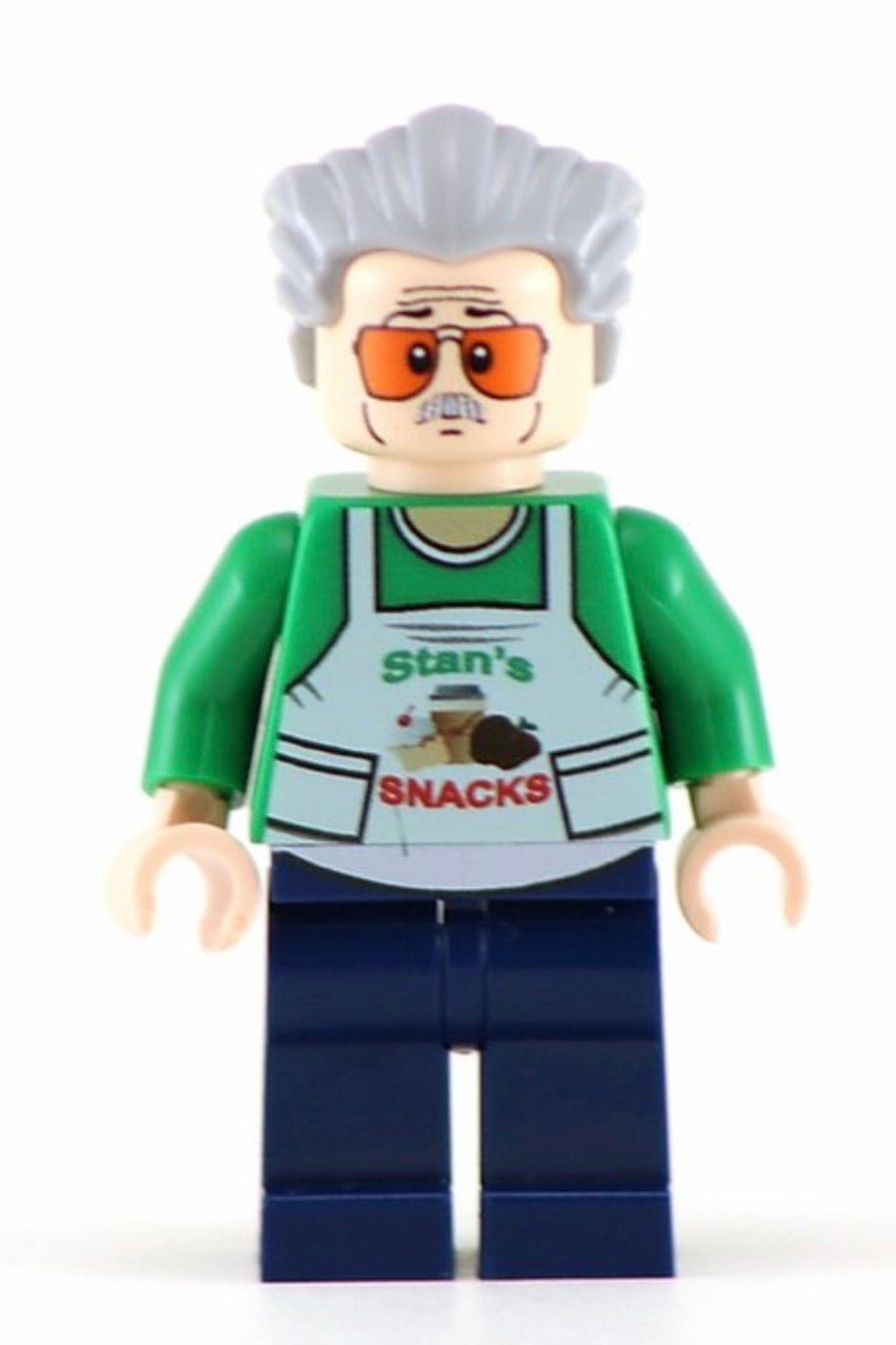 STAN SNACKS Custom Printed & Inspired Lego Marvel Minifigure
