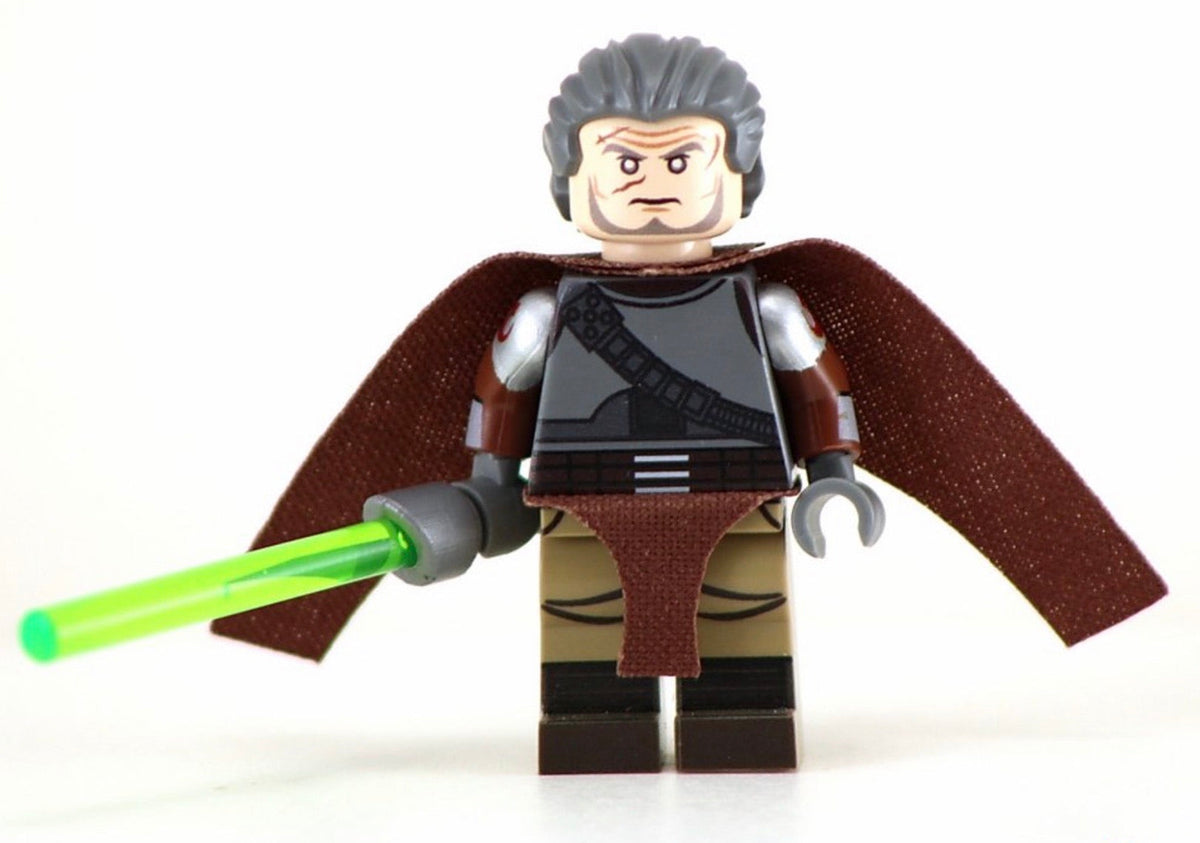 RAM KOTA Jedi Master/General Custom Printed & Inspired Star Wars Lego Minifigure