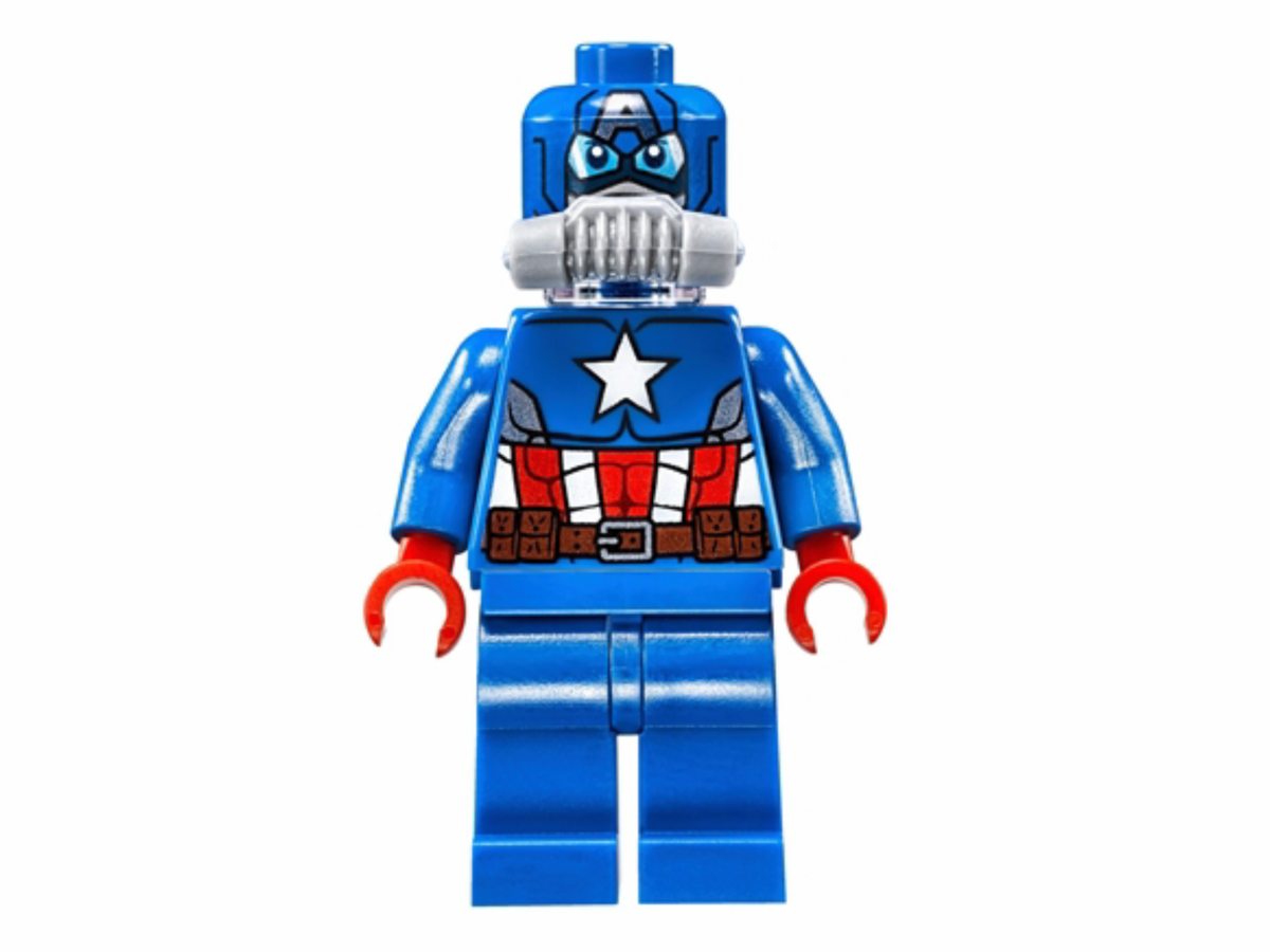 Captain America, sh0228, LEGO® Marvel Minifigure