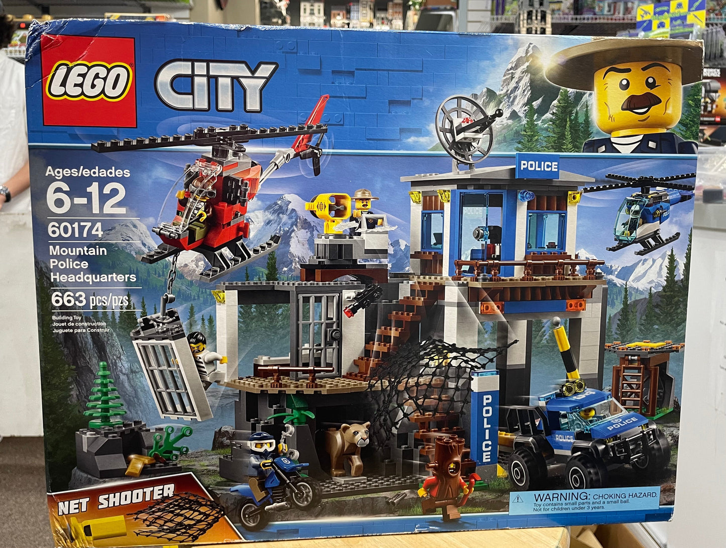60174 - Mountain Police Headquarters - EMPTY BOX ONLY