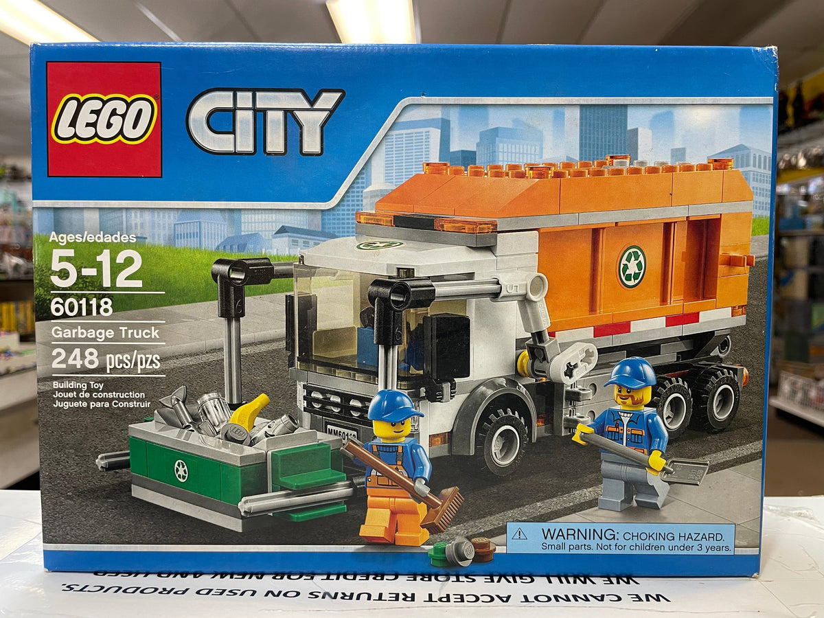 60118 - Garbage Truck - EMPTY BOX ONLY