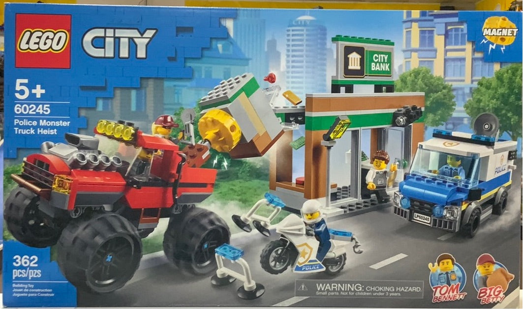 Police Monster Truck Heist, 60245 LEGO® City Set