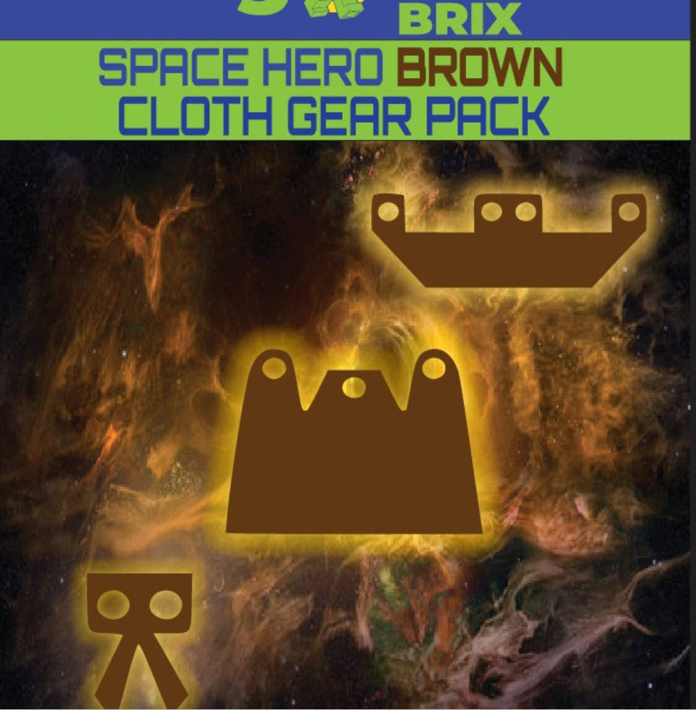 Space Hero Brown Cloth Gear Pack