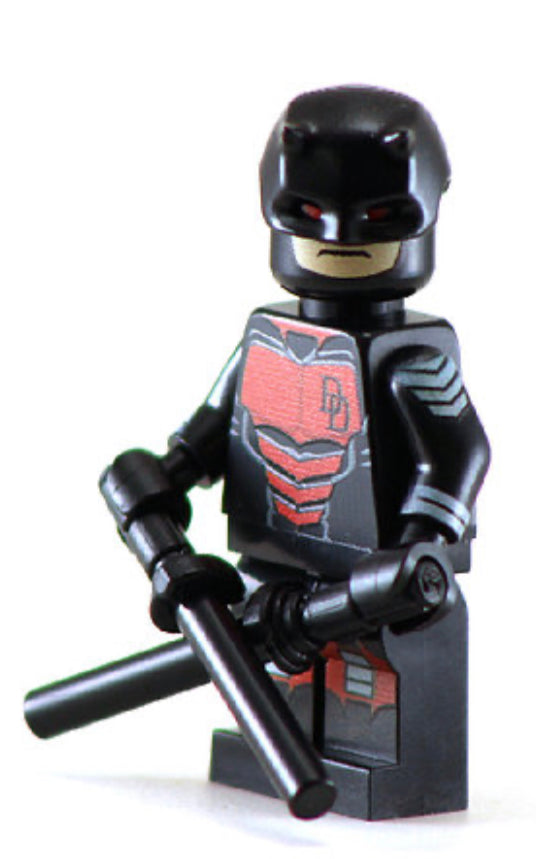 DARE DEMON Armored Custom Printed Minifigure