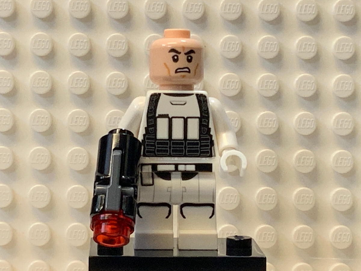 First Order Heavy Assault Stormtrooper, sw0695 (Rounded Mouth Pattern) LEGO® Star Wars Minifigure
