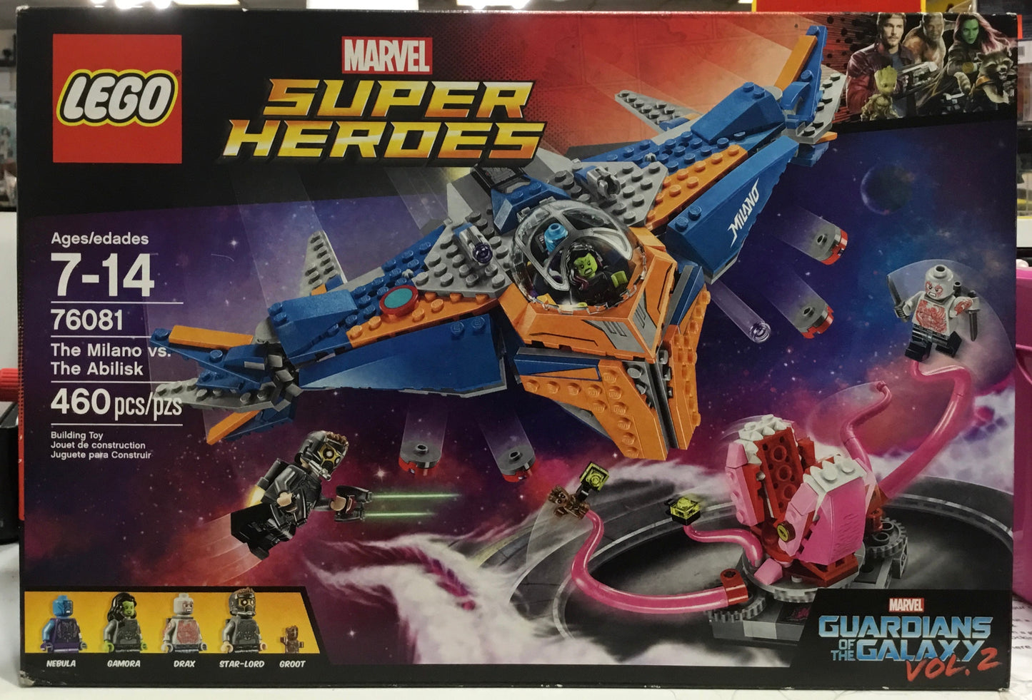 The Milano vs. The Abilisk, 76081 - LEGO® Marvel Set