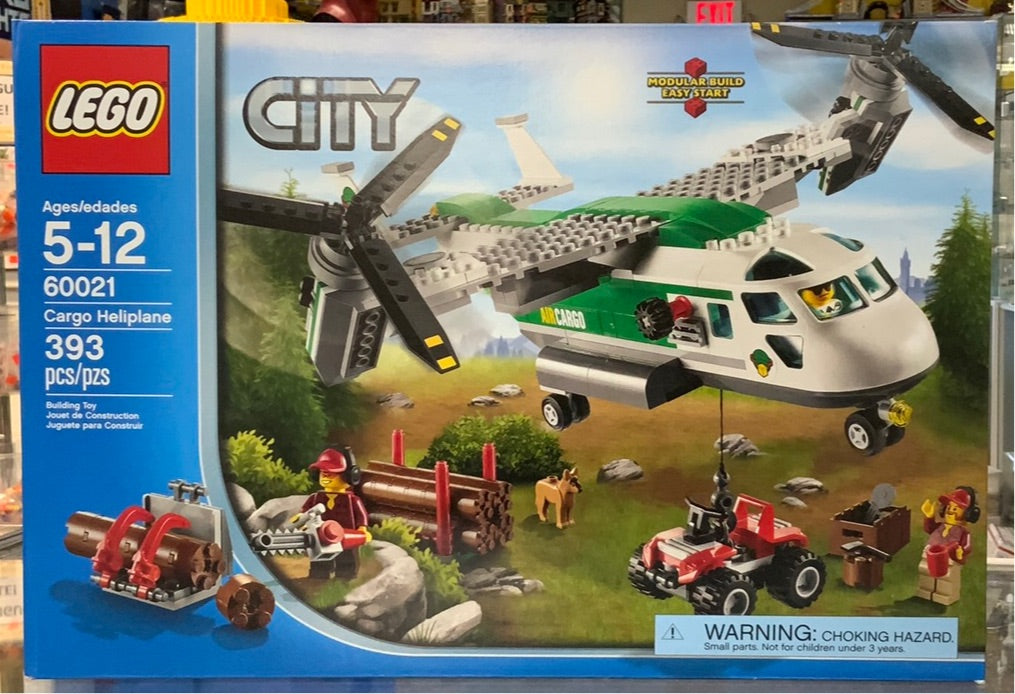 60021 - Cargo Heliplane - EMPTY BOX ONLY