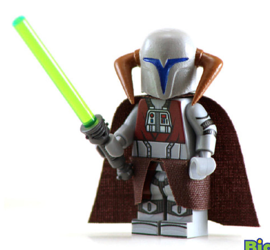 Sae Two Horn Armored Custom Printed Minifigure