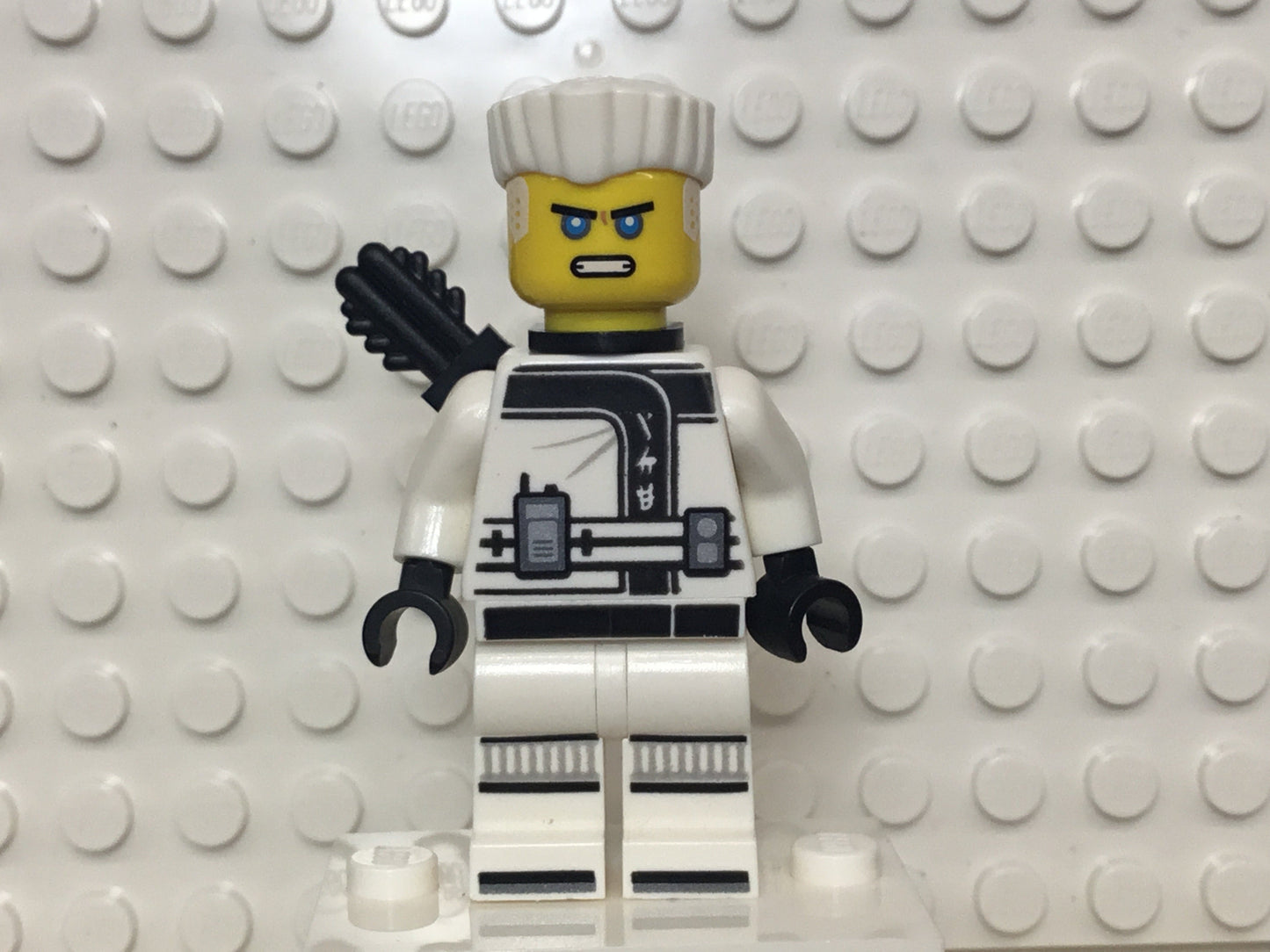 Zane - The LEGO Ninjago Movie, Hair, Quiver, njo0319 - LEGO® Ninjago Minifigure