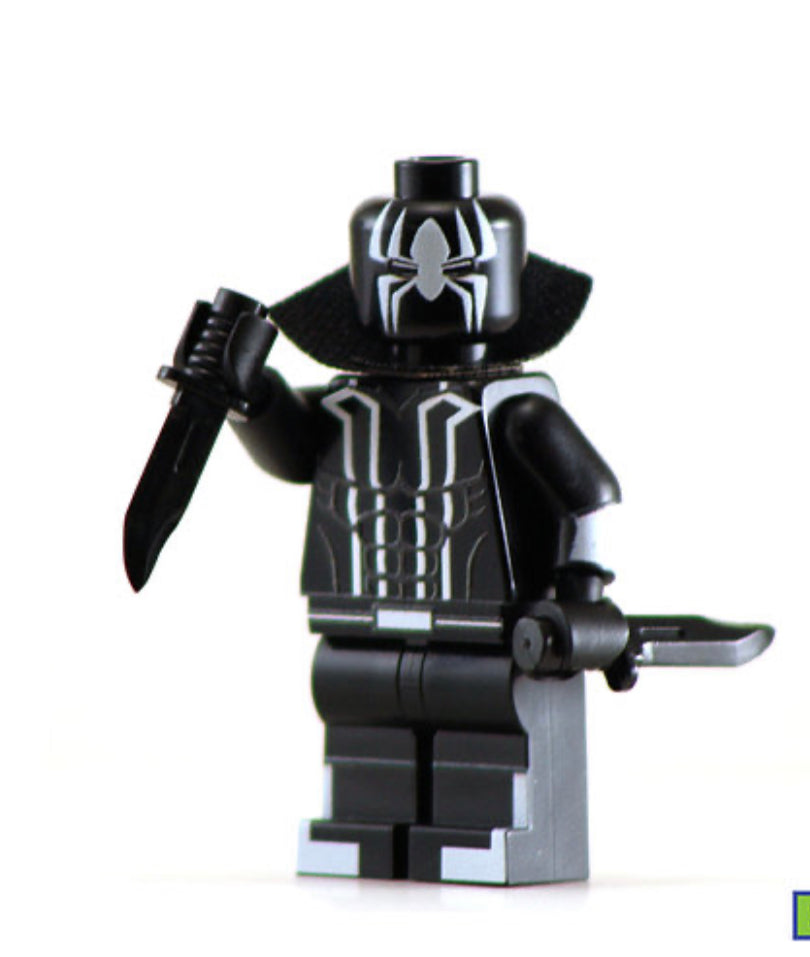 BLACK TARANT Custom Printed Minifigure
