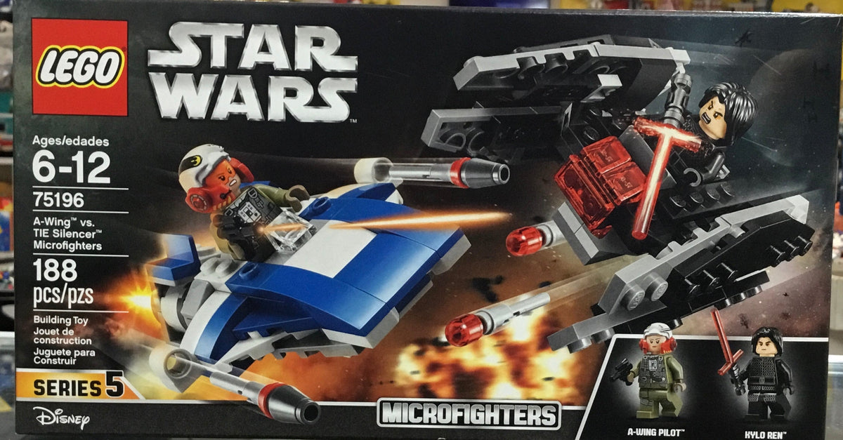 A-Wing vs. TIE Silencer Microfighters, 75196 - LEGO® Star Wars Set