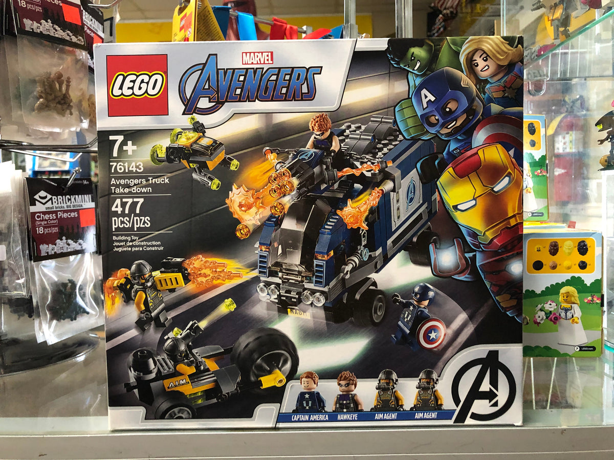 Avengers Truck Take-down, 76143