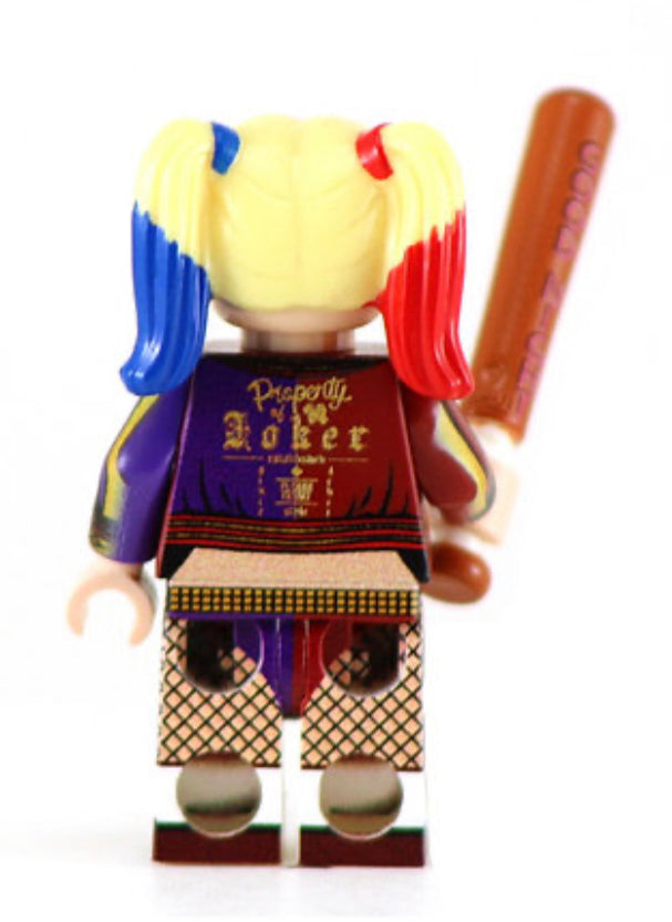NARLEY QUINN SS Custom Printed Minifigure
