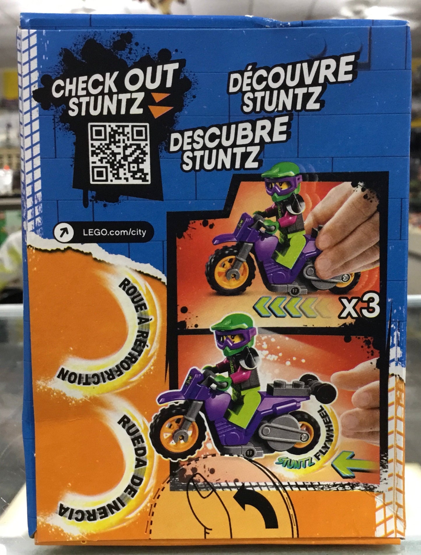 Wheelie Stunt Bike, 60296