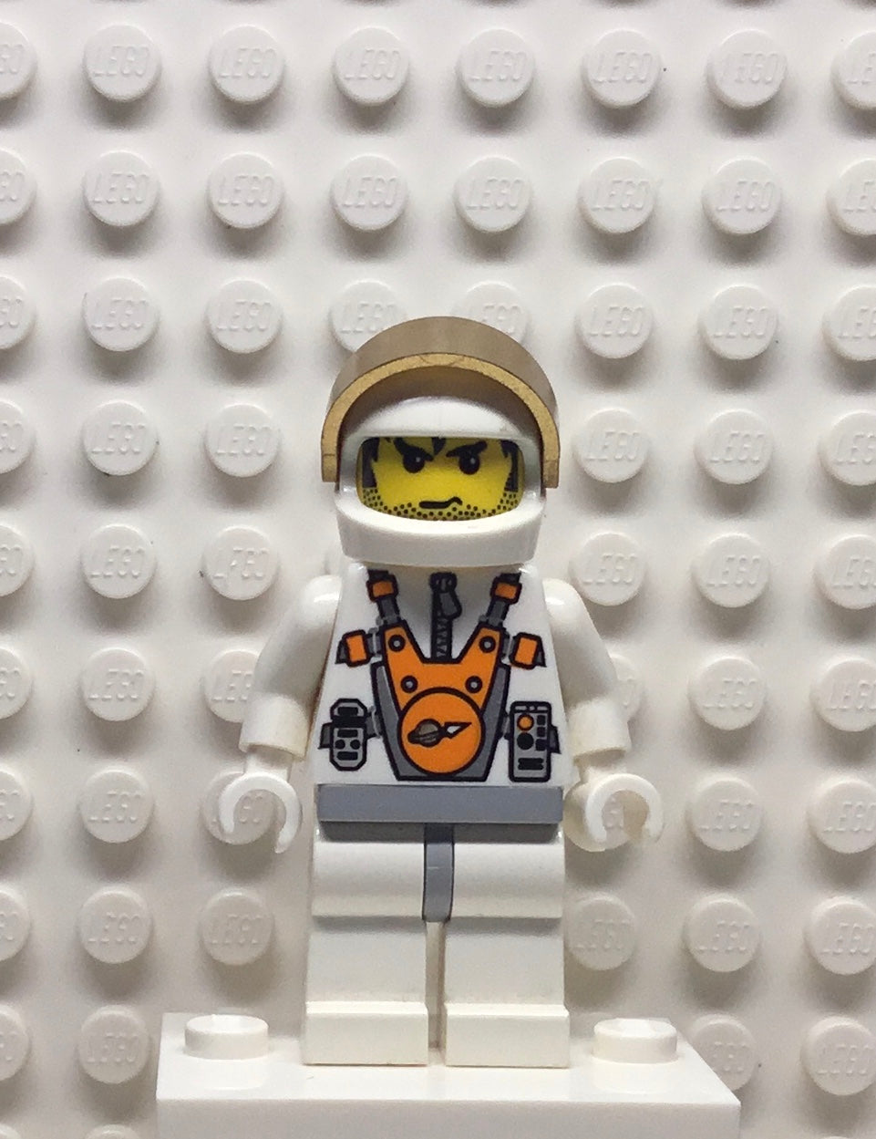 Mars Mission Astronaut with Messy Hair and Stubble, mm003