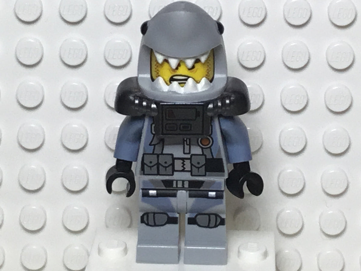 Shark Army Great White, Scuba Suit, Air Tanks, njo0361